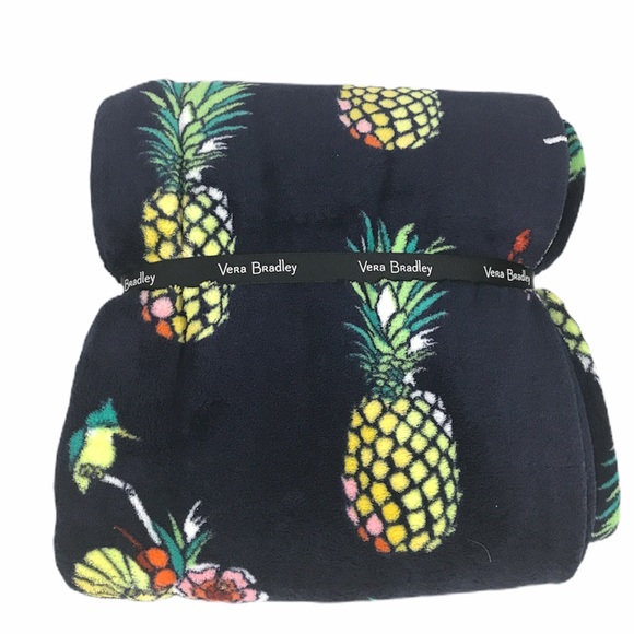 Vera Bradley Other - Vera Bradley Toucan Party Navy Throw Blanket NWT